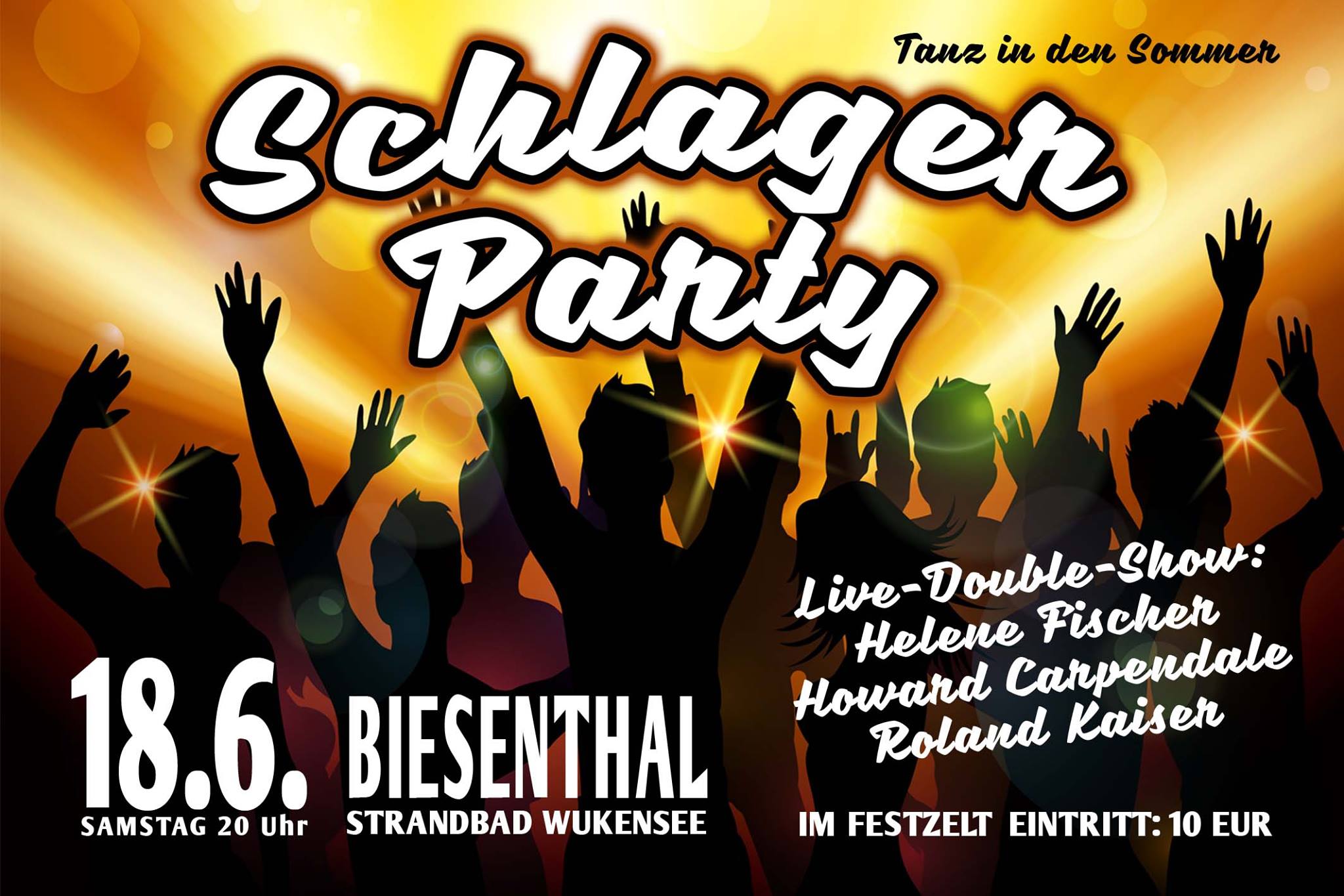Schlager Party am Strandbad Wukensee